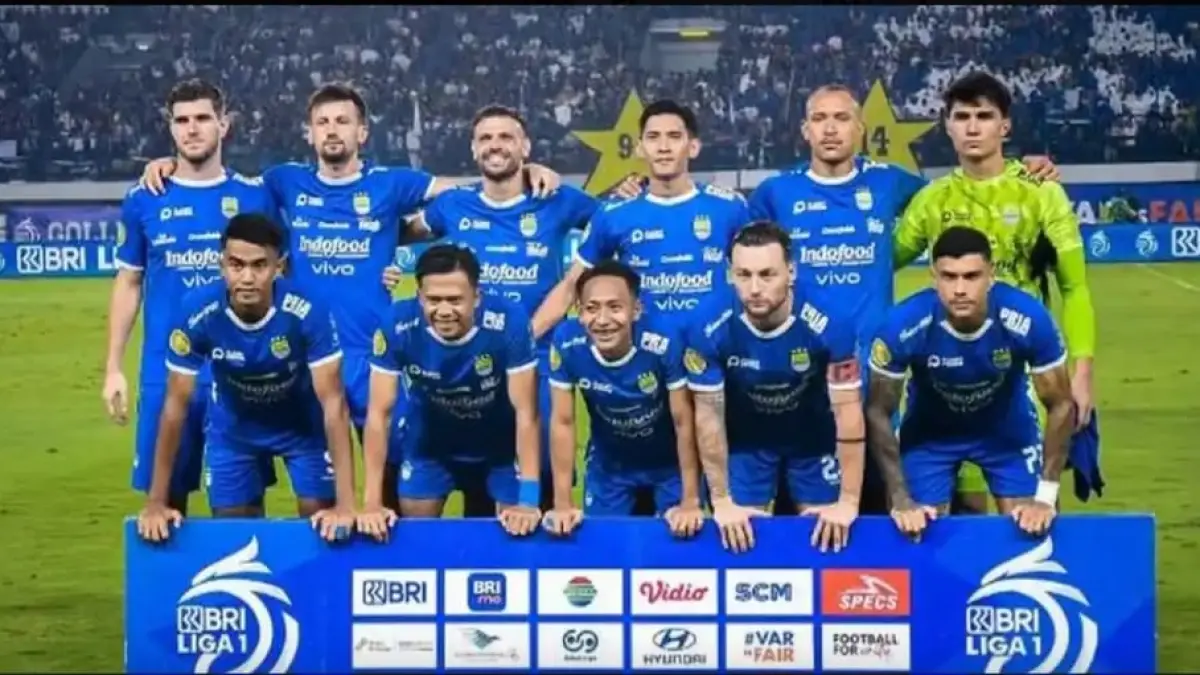 Persib Bandung, juara liga 1. (ISTIMEWA) 