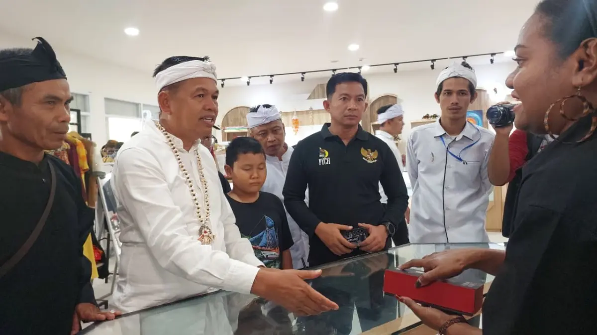 Dedi Mulyadi, Gubernur Jawa Barat, saat hadiri kegiatan APS II di Kota Jayapura, Papua, Jumat (29/5/2026) CEPOSONLINE.COM/KAREL)