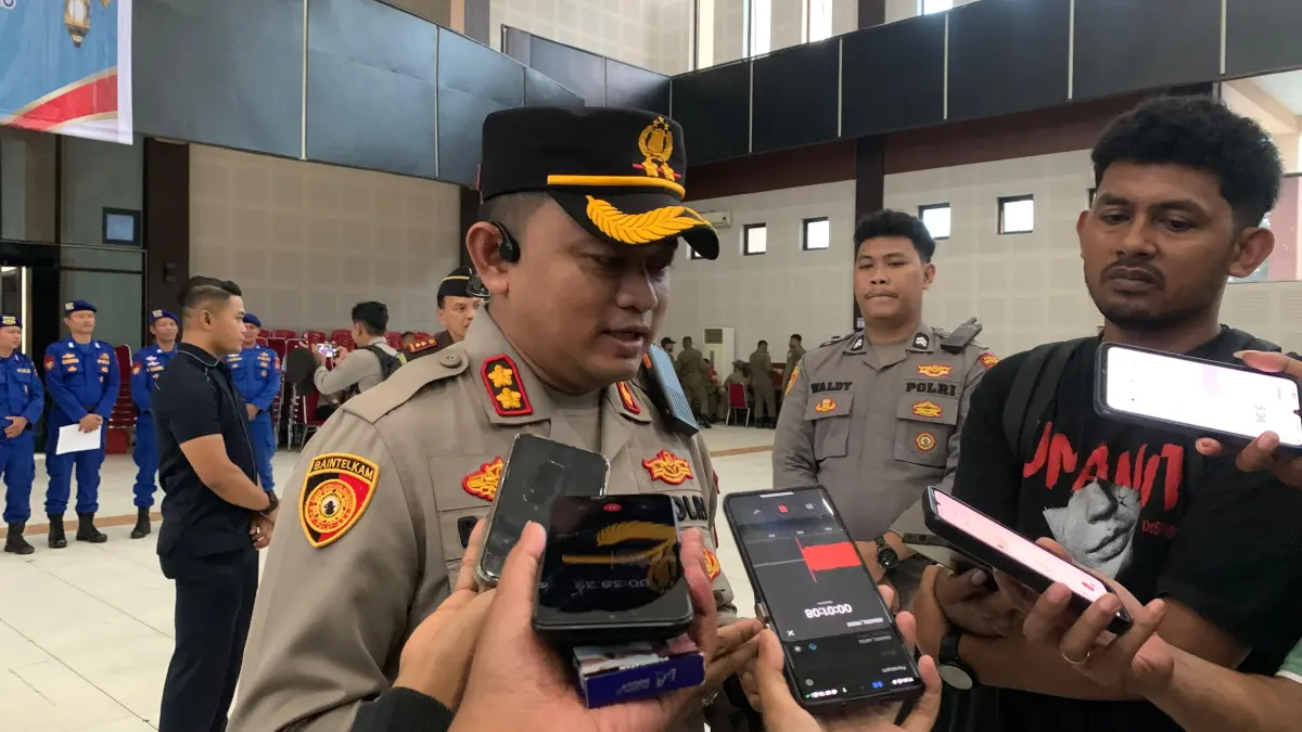 Kapolres Mimika AKBP Billyandha Hildiario Budiman. (Foto: CEPOSONLINE.COM/MOH. WAHYU WELERUBUN).&nbsp;
