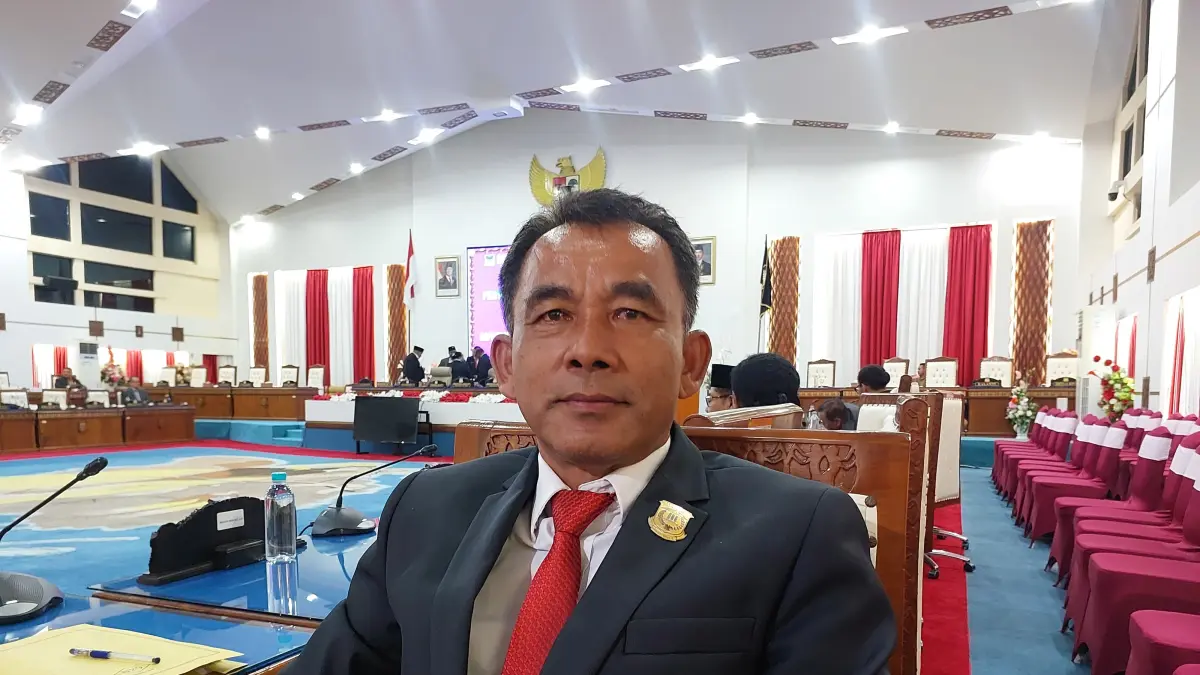 Martinus Pasang, Anggota DPR Papua dari Daerah Pemilihan Biak Numfor dan Supiori (CEPOSONLINE.COM/KAREL)
