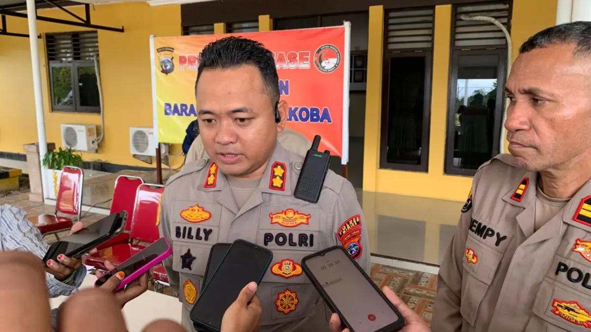 Kapolres Mimika AKBP Billyandha Hildiario Budiman. (Foto: CEPOSONLINE.COM/MOH. WAHYU WELERUBUN).