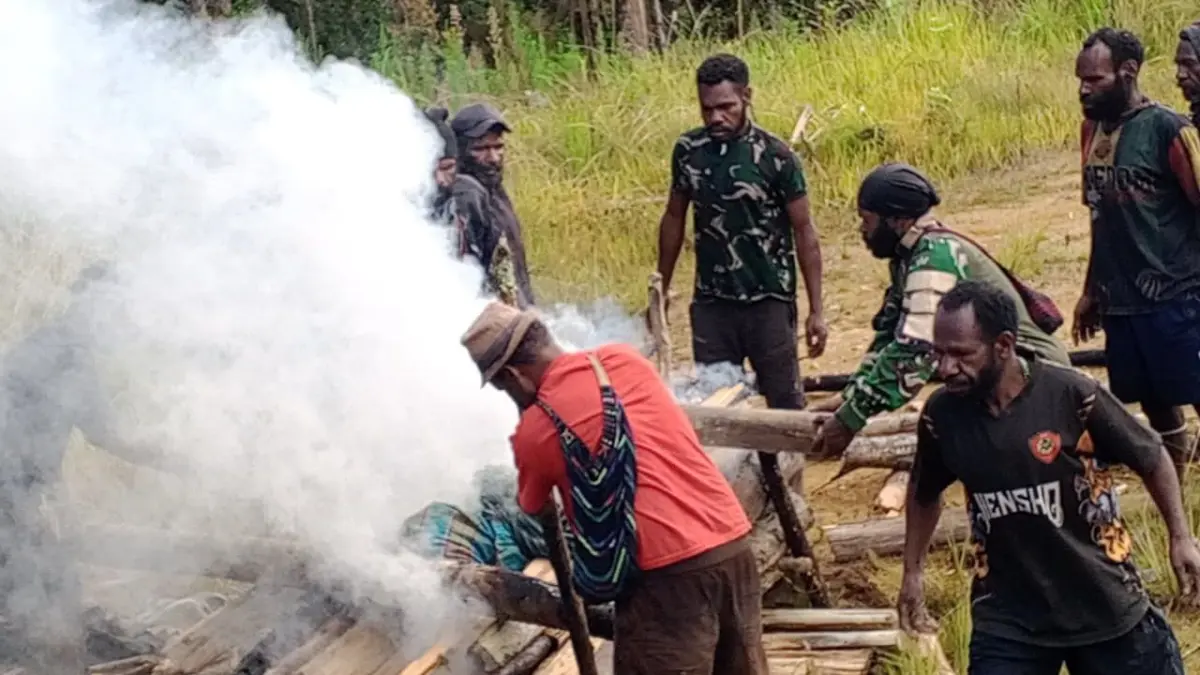 Lokasi ledakan yang menewaskan satu orang remaja di kawasan Kampung Toemalo merenggut nyawa seorang warga, Minggu (7/6/2026). (Dokumen/Ceposonline.com). 