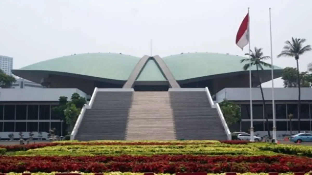 GEDUNG DPR RI.