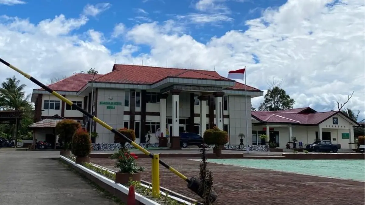 Kantor Kejaskaan Negeri Mimika. (Foto: Istimewa).
