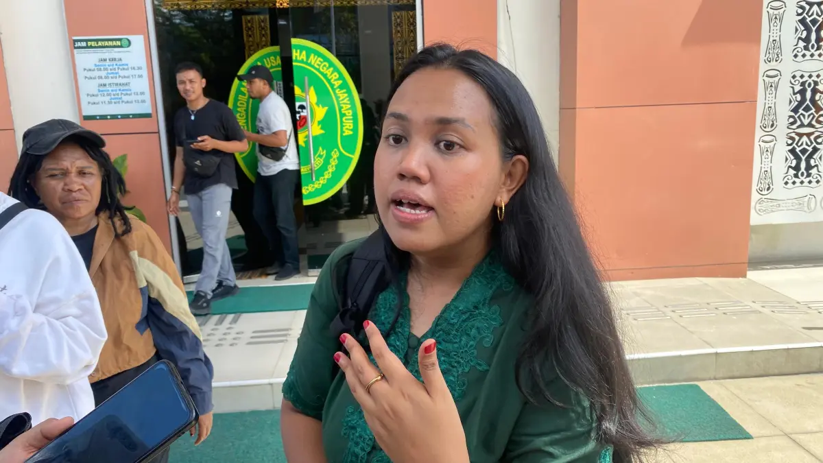 Kuasa hukum pihak penggugat Sekar Banjaran Aji (CEPOSONLINE.COM/JIMMI)