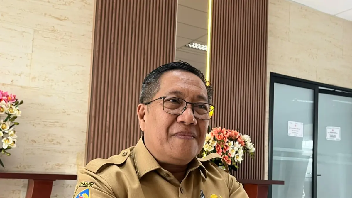 Pj. Sekda Papua Tengah, dr. Silwanus Sumule (CEPOSONLINE.COM/THERESIA TEKEGE)&nbsp;