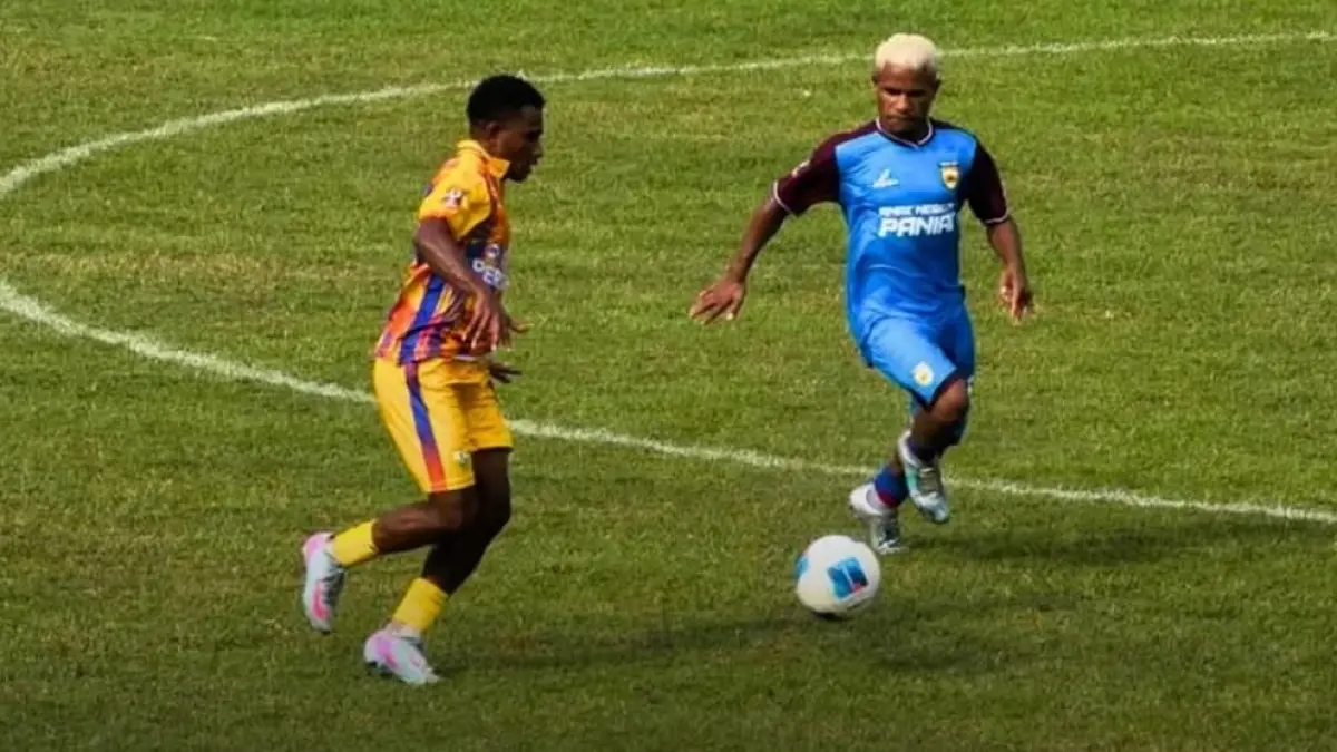 Skuad Persipani Paniai memastikan diri lolos ke babak 16 besar setelah mengalahkan Persiker Keerom 1-0 di Stadion Ketonggo, Ngawi Sabtu (13/6/2026). &nbsp;