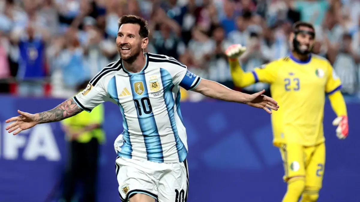 Messi. (Instagram Resmio Timnas Argentina)