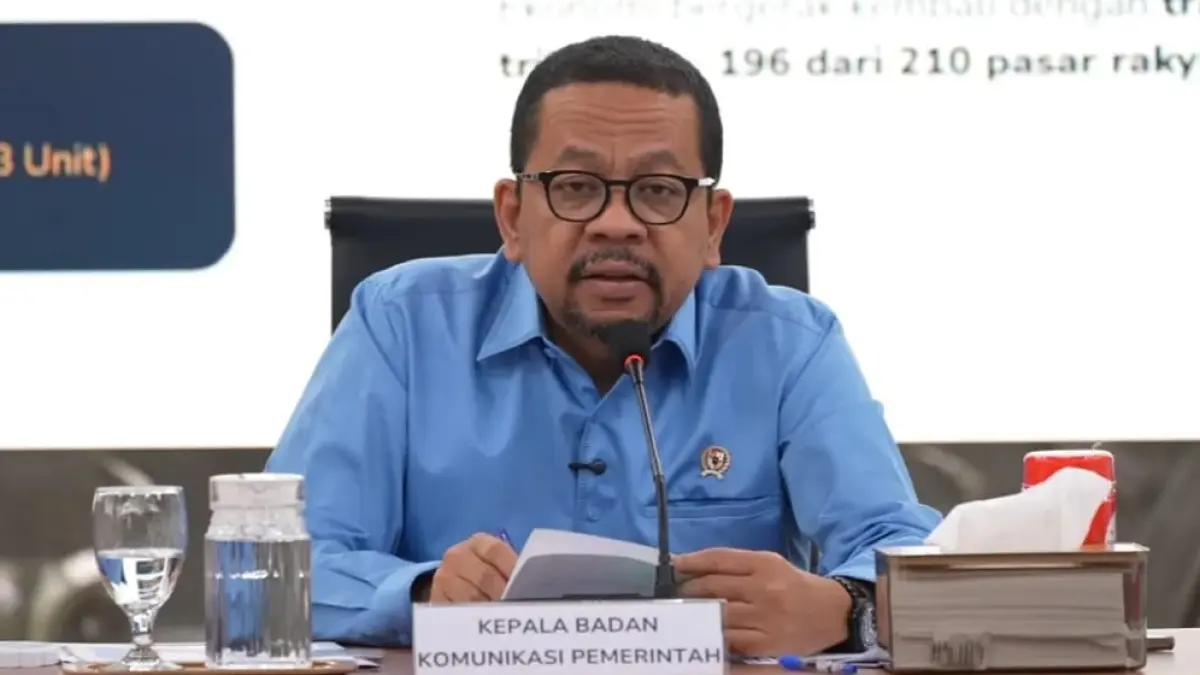 Kepala Badan Komunikasi Pemerintah (Bakom) RI, Muhammad Qodari (Bakom RI).