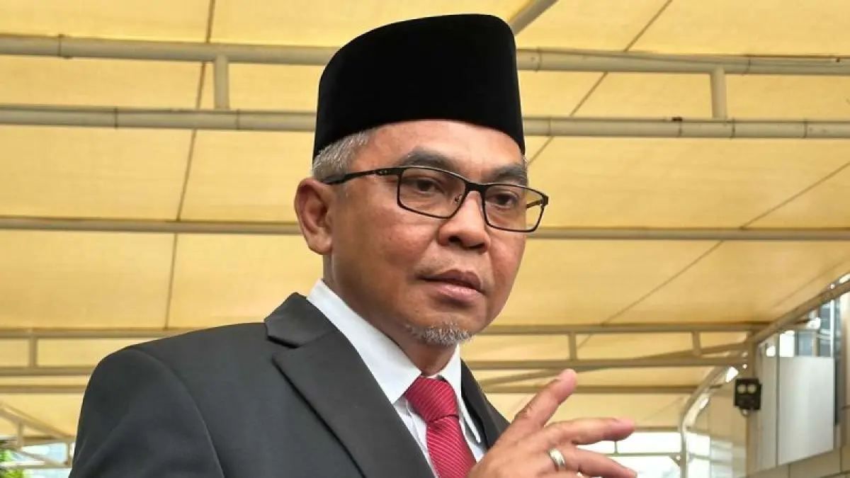 Ketua Komisi Pemberantasan Korupsi Setyo Budiyanto memberikan keterangan di Gedung Juang KPK, Jakarta, Rabu (18/2/2026). (Ceposnline.com/ANTARA/Rio Feisal)