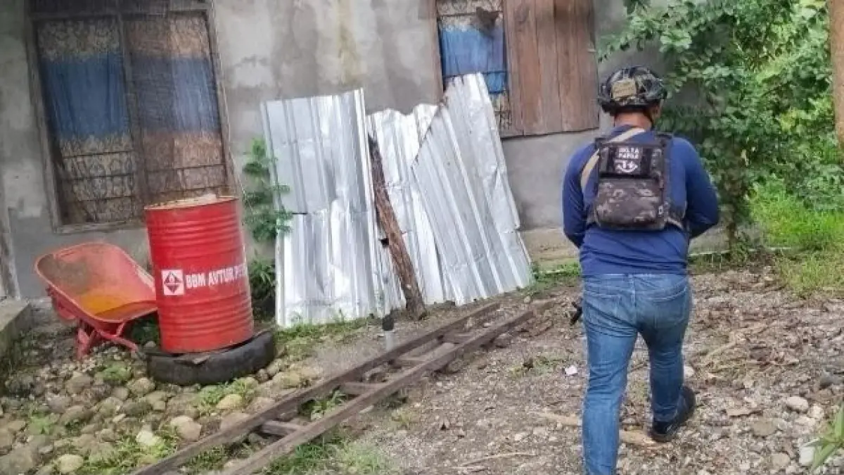 Momen penangkapan Danops HSSBI di Yahukimo. (Ceposonline.com/Satgas ODC).