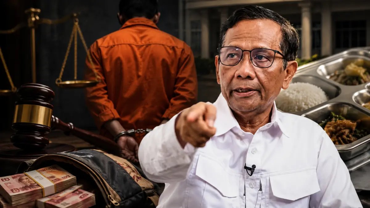 Tegas! Mahfud MD Minta Pelaku Dugaan Korupsi MBG Dihukum Mati. (Ilustrasi/Ceposonline.com)