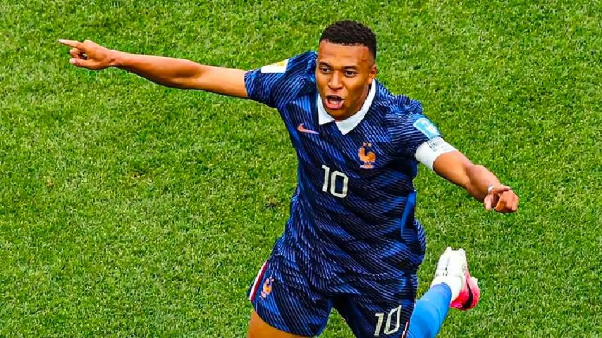 Kylian Mbappe. (X)