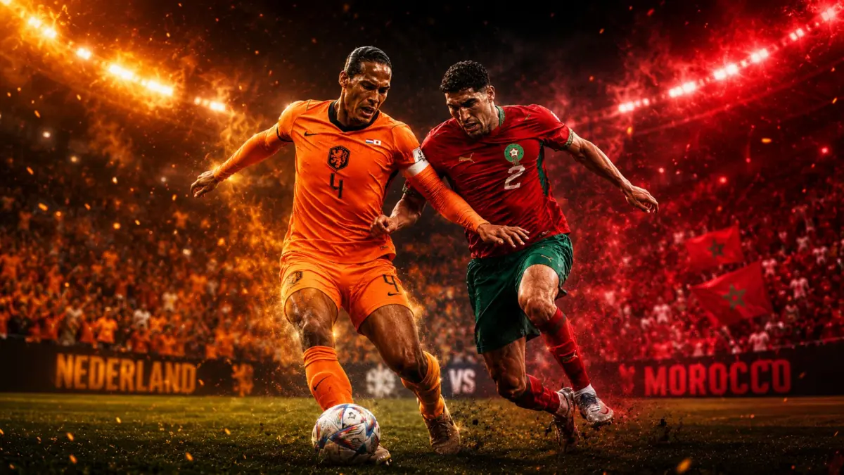 Belanda Jumpa Maroko di 32 Besar, Laga Pembuktian Dua Raksasa Siap Pecah.