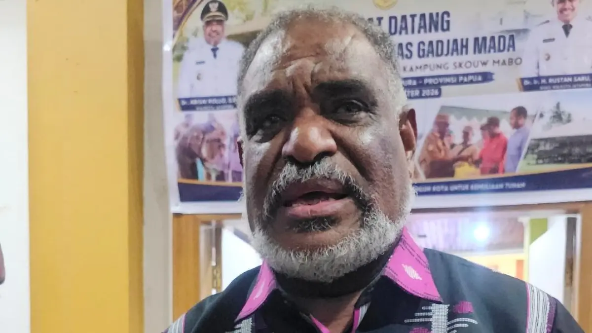 Wali Kota Jayapura, Abisai Rollo. (CEPOSONLINE.COM/HANS PALEN).