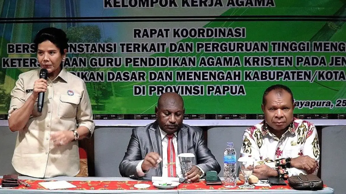 Anggota Komite Eksekutif Percepatan Pembangunan (KEPP) otonomi khusus (Otsus) Papua Yanni menegaskan otsus harus menjadi instrumen untuk membangun kualitas Sumber Daya Manusia (SDM) Papua secara utuh.  foto: Dok Antara