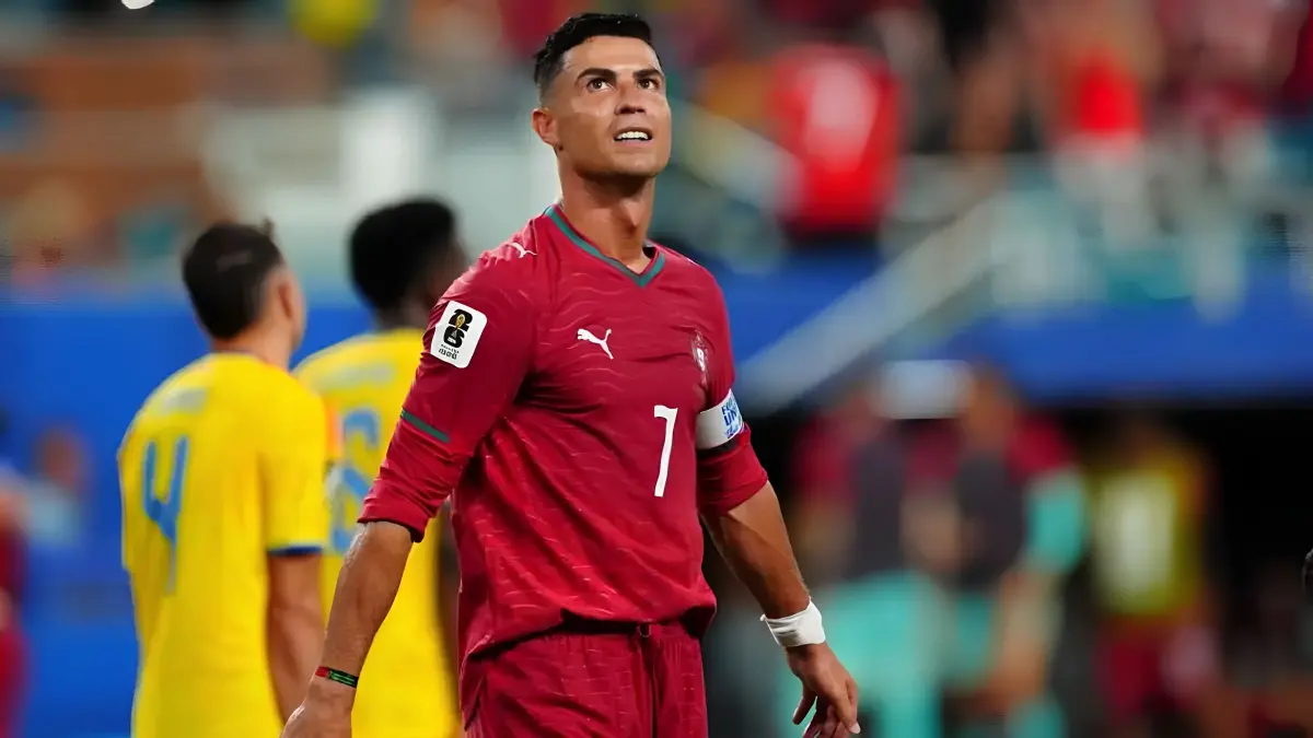 Cristiano Ronaldo tampil penuh bersama Portugal dalam tiga laga fase grup Piala Dunia 2026. (getty images)