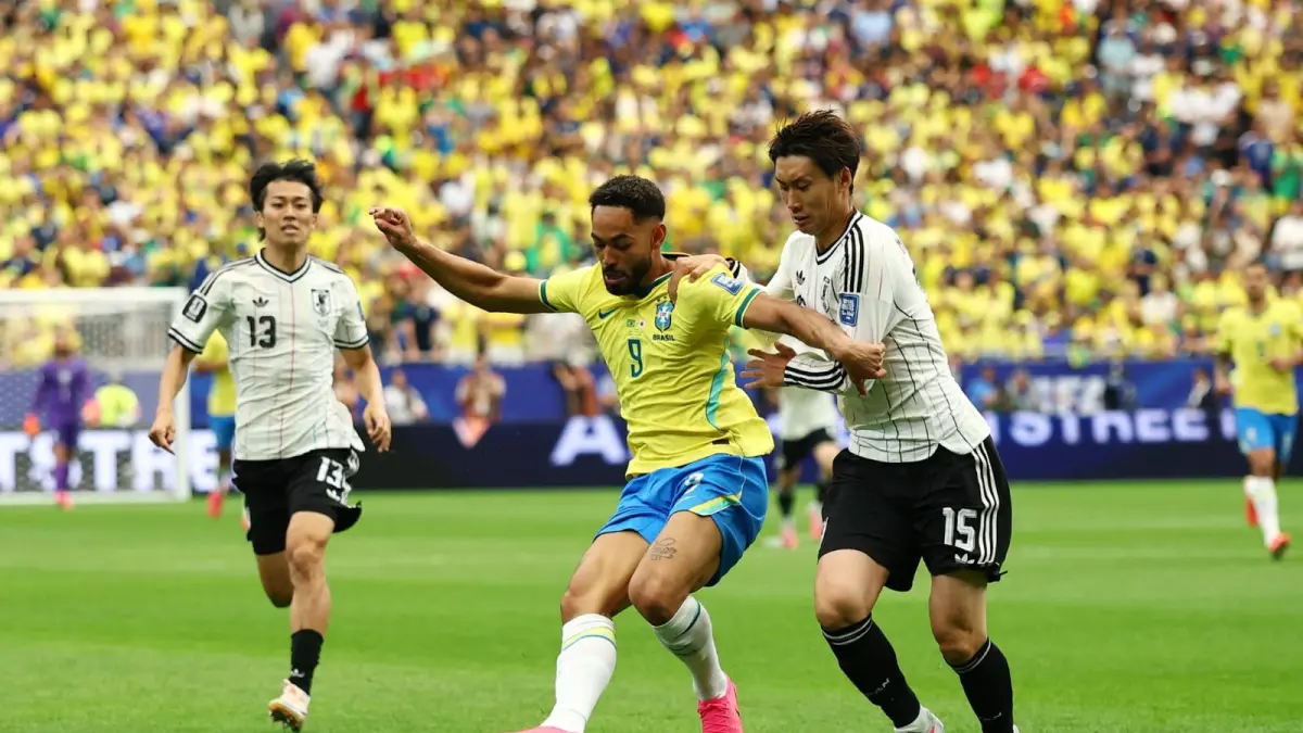 Duo Pemain Brazil X Jepang.