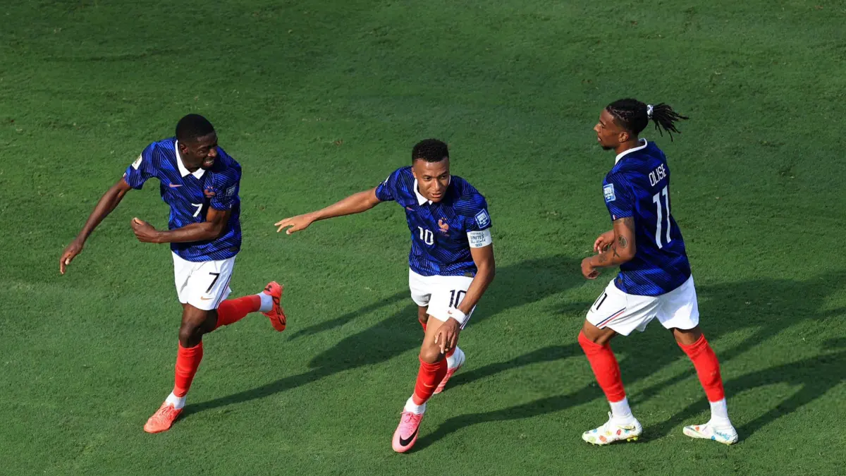 Prancis mengalahkan Swedia 3-0 pada babak 32 besar Piala Dunia 2026. (X) 