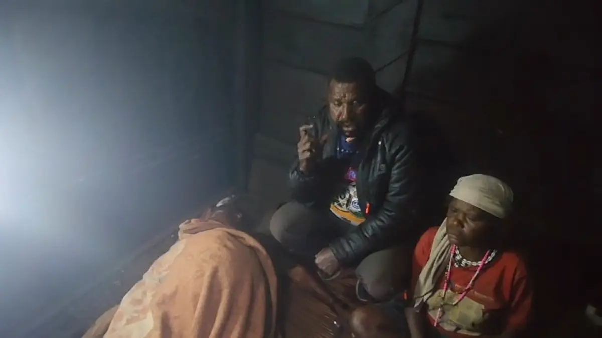 Ibu Melkiana Duwitau diduga tewas di rumahnya usai terkena tembakan di Distrik Sugapa, Intan Jaya, Papua Tengah, pada Kamis (2/7/2026), (CEPOSONLINE.COM/ISTIMEWA)