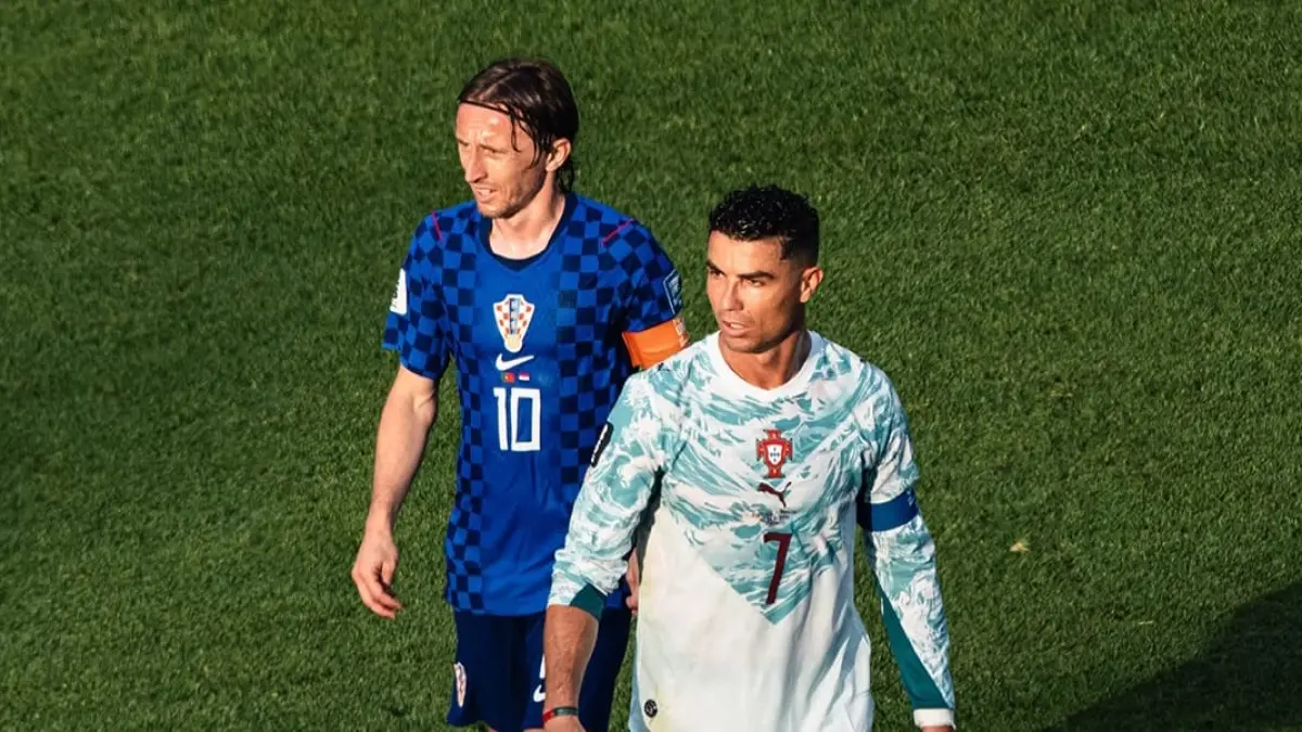 Ronaldo dan Modric. (Fifa)