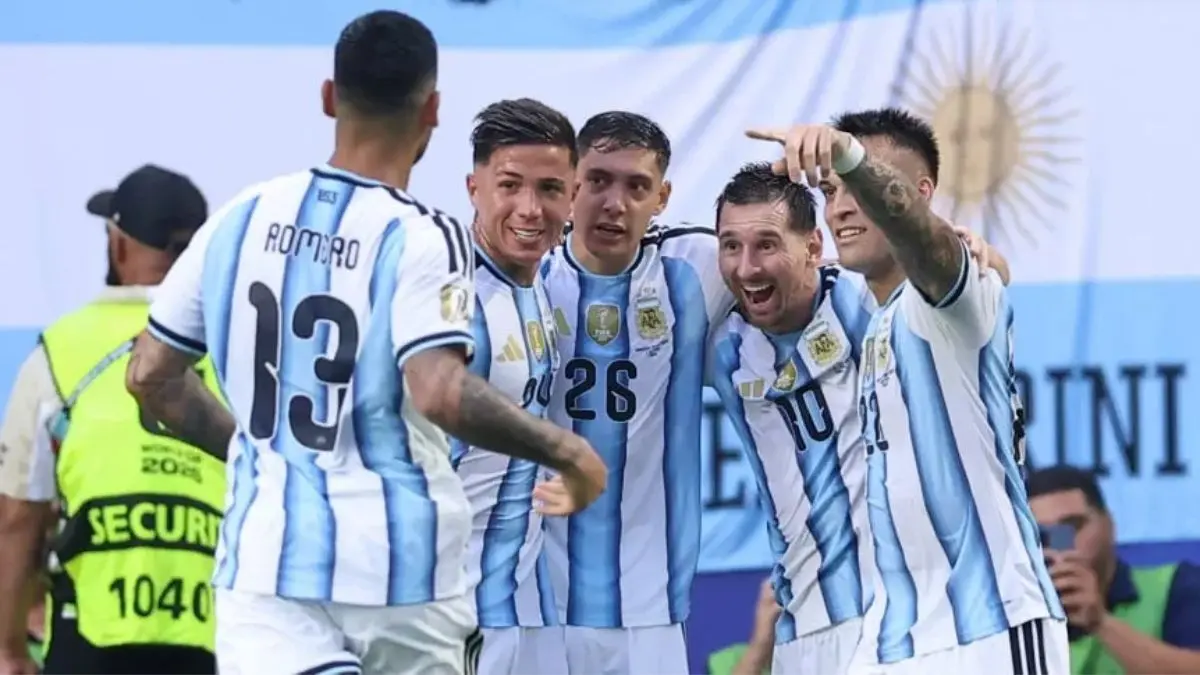 Argentina mengalahkan Cape Varde 3-2 pada babak 32 Piala Dunia 2026. (X) 