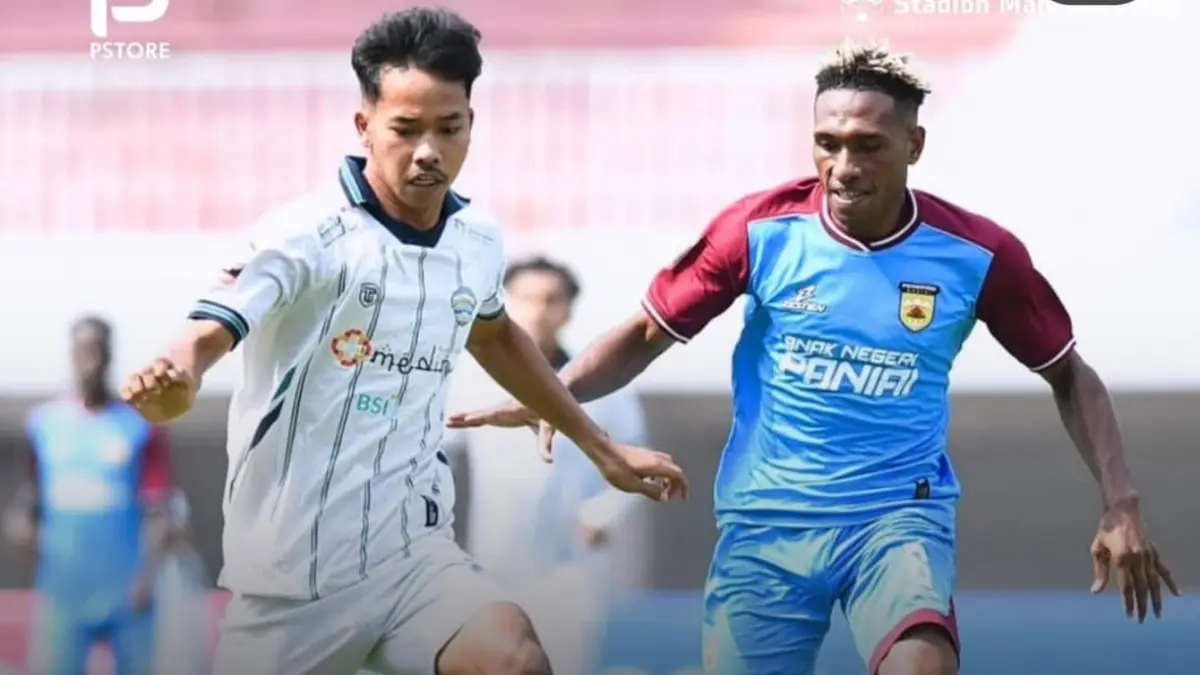 Duel Persigar Garut versus Persipani Paniai yang digelar di Stadion Mandala Krida, Yogyakarta, Minggu, (5/7/2026) siang. Persipani harus mengakui keunggulan Persigar Garut 0-1.