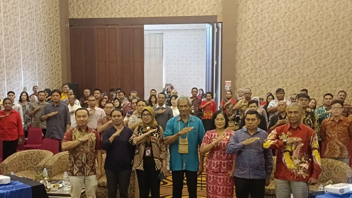 Pertemuan dengan para pimpinan perusahaan swasta, BUMN dan BUMD di Kabupaten Merauke, Kamis (9/7/2026).(CEPOSONLINE.COM/SULO).