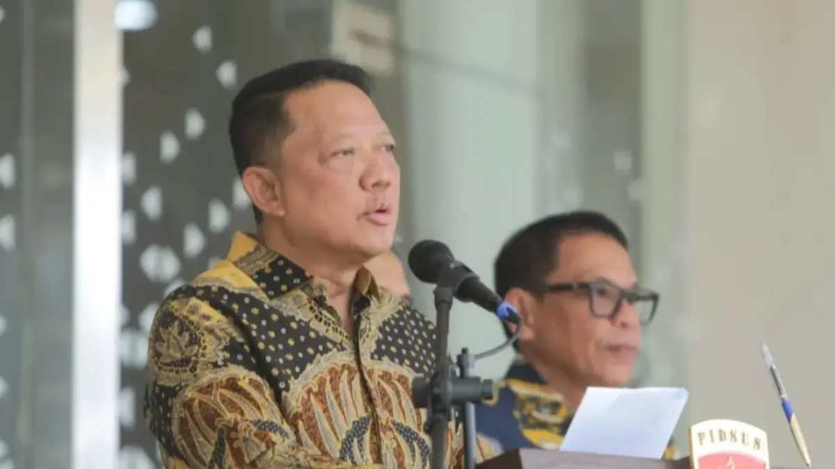 Jaksa Agung Muda Tindak Pidana Khusus (Jampidsus) Kejaksaan Agung, Febrie Adriansyah menyampaikan keterangan pers di Gedung Bundar Jampidsus Kejagung, Jakarta, Jumat (10/7/2026). (Dery Ridwansah/JawaPos.com)&nbsp;