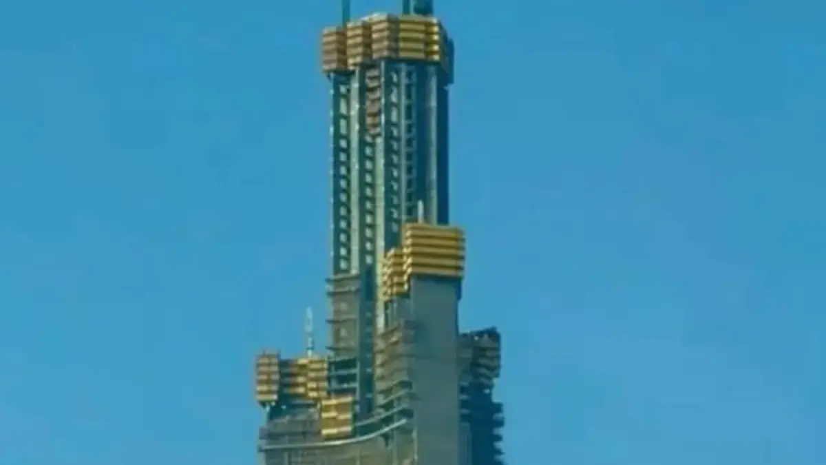 Jeddah Tower di Arab Saudi ditargetkan rampung pada 2028. (Pinterest)