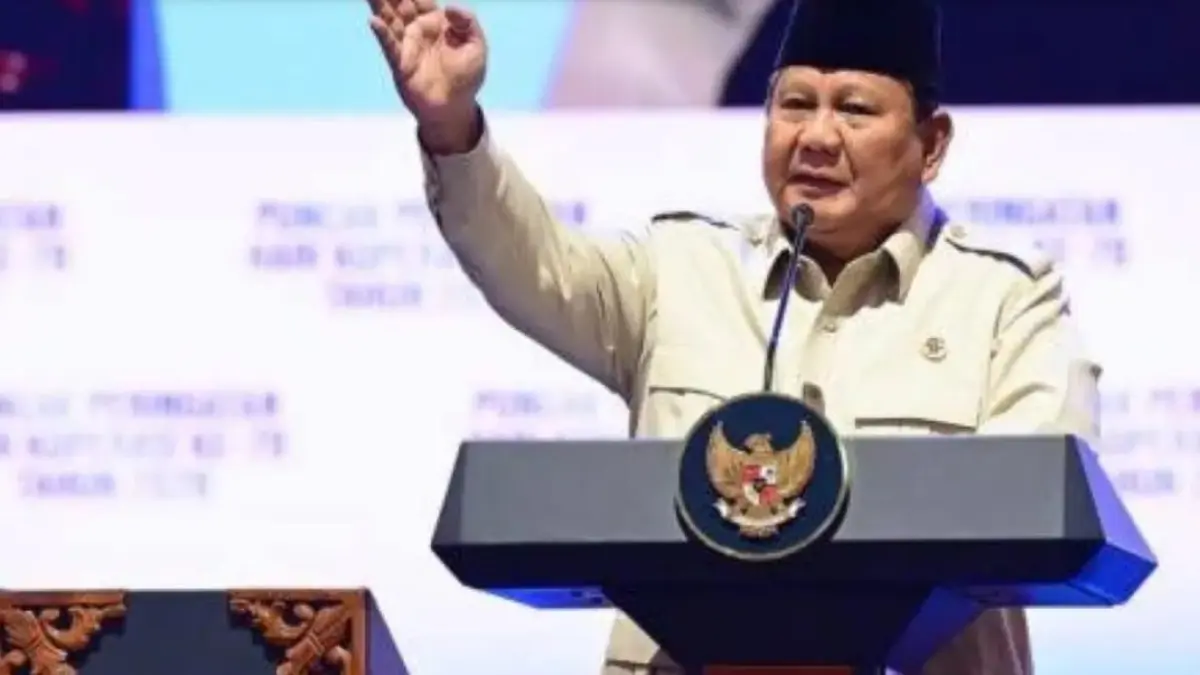 Presiden Prabowo Subianto. (ISTIMEWA) 