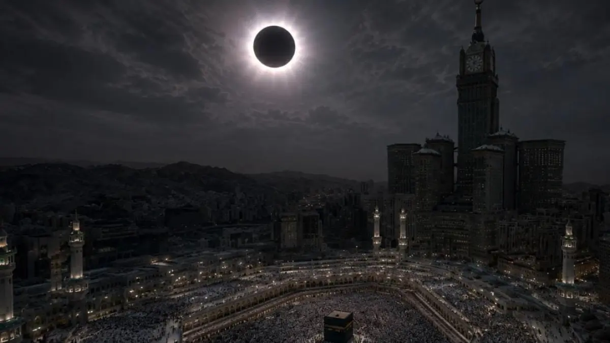 Makkah masuk jalur gerhana matahari total pada 2 Agustus 2027. (IG) 