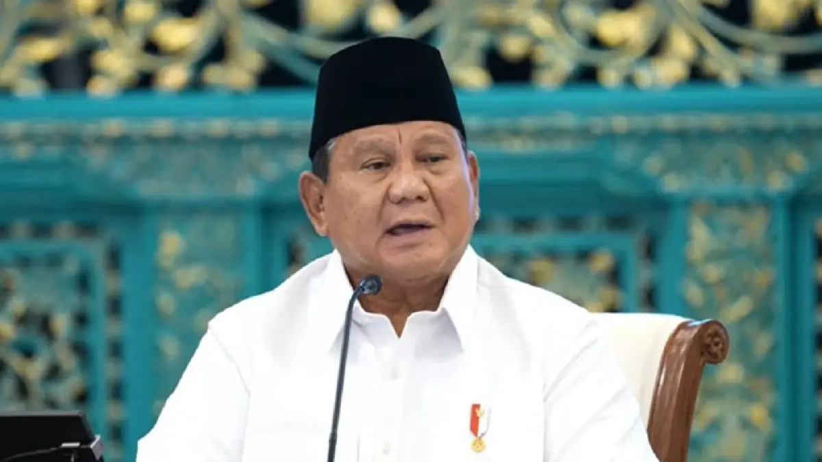 Presiden Prabowo Subianto dalam Sidang Kabinet Paripurna di Istana Negara, Jakarta, Senin (20/7/2026). ANTARA/HO-BPMI