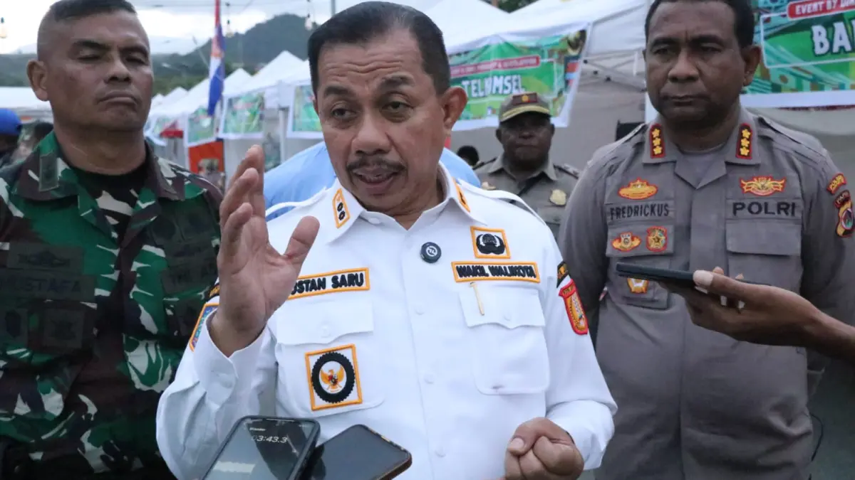 Wakil Wali Kota Jayapura, Rustan Saru.(Takim/CEPOSONLINE.COM)