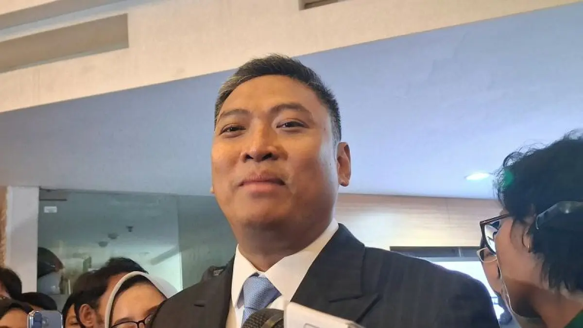 Kepala BGN Sudaryono menemui media di Kantor BGN, Jakarta Pusat, Rabu (22/7/2026) usai dilantik Presiden Prabowo Subianto. ANTARA/Lintang Budiyanti Prameswari