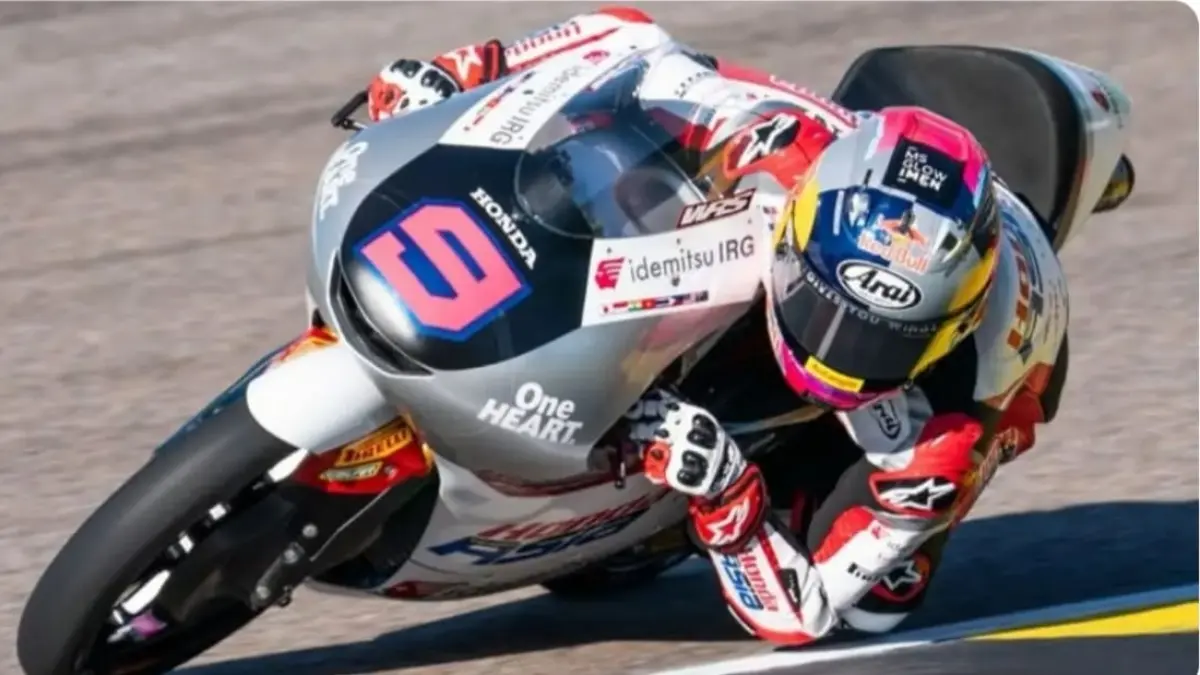 Veda Ega Pratama bersiap menjalani Moto3 Inggris 2026 di Sirkuit Silverstone setelah mengakhiri Moto3 Jerman dengan finis di posisi kedelapan dan naik ke peringkat keenam klasemen sementara. (Honda Team Asia)