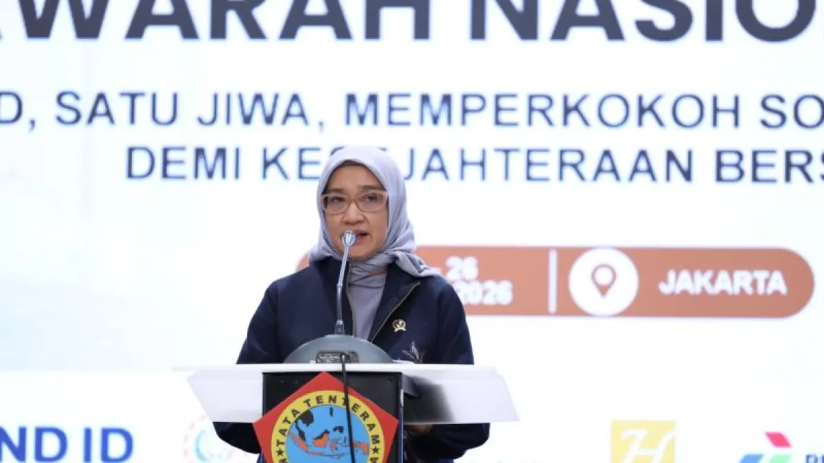 Wakil Menteri Transmigrasi Viva Yoga Mauladi usai kegiatan Pembekalan Serentak Tim Ekspedisi Patriot Tahun 2026 di Kota Bogor, Jawa Barat, Minggu (26/7/2026). (CEPOSONLINE.COM/ANTARA/M Fikri Setiawan)
