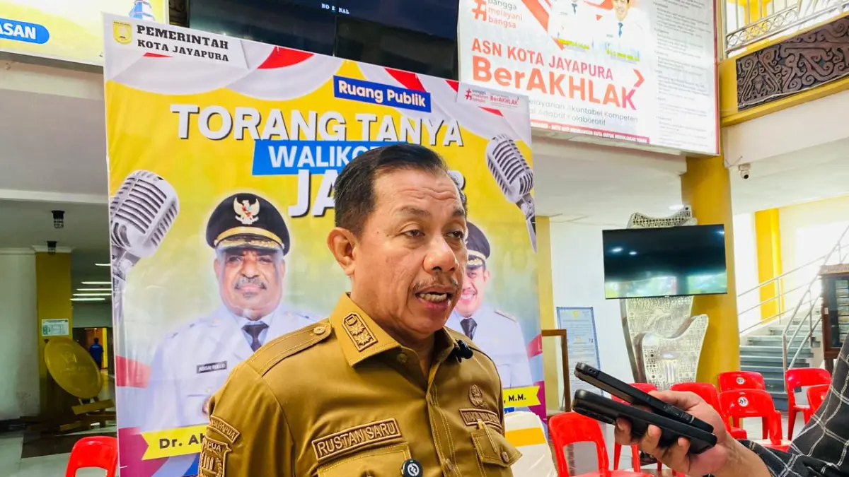 Wakil Wali Kota Jayapura, Rustan Saru.(Takim/CEPOSONLINE.COM).