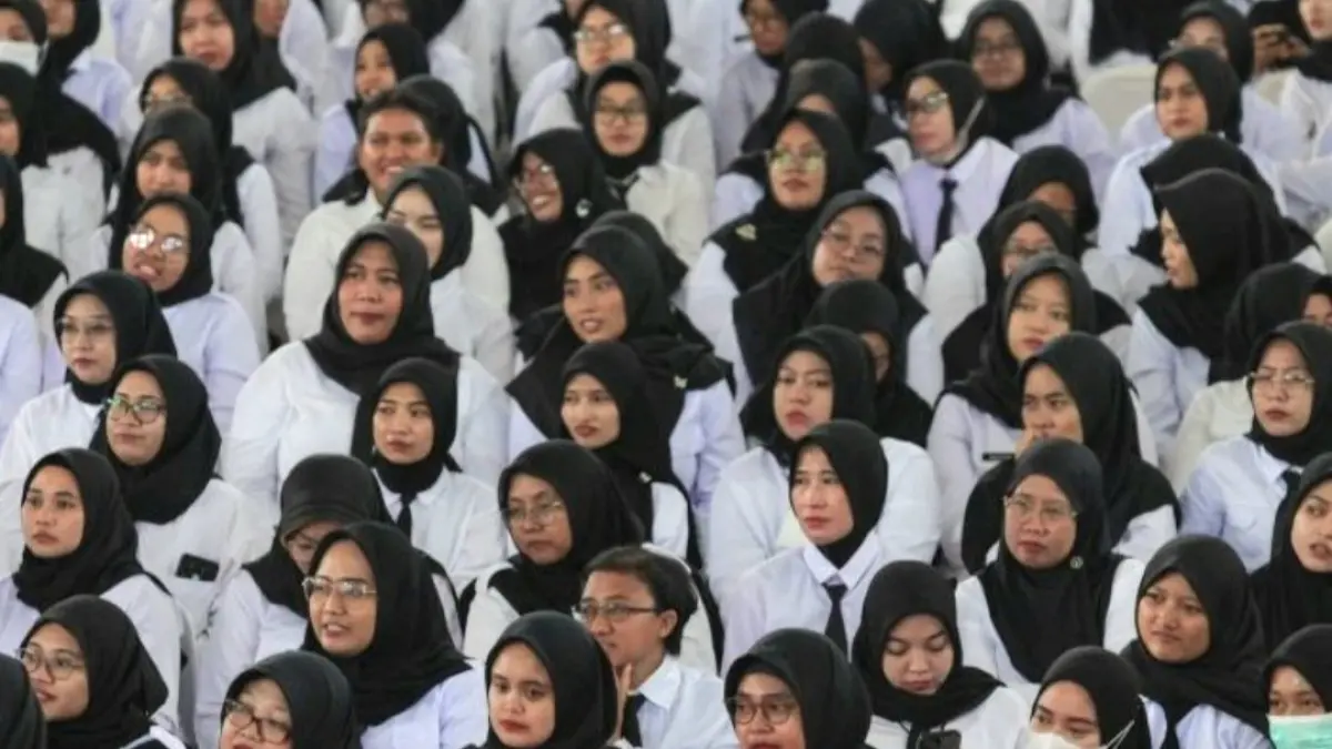 Ilustrasi PPPK atau pegawai pemerintah dengan perjanjian kerja. (JAWA POS)