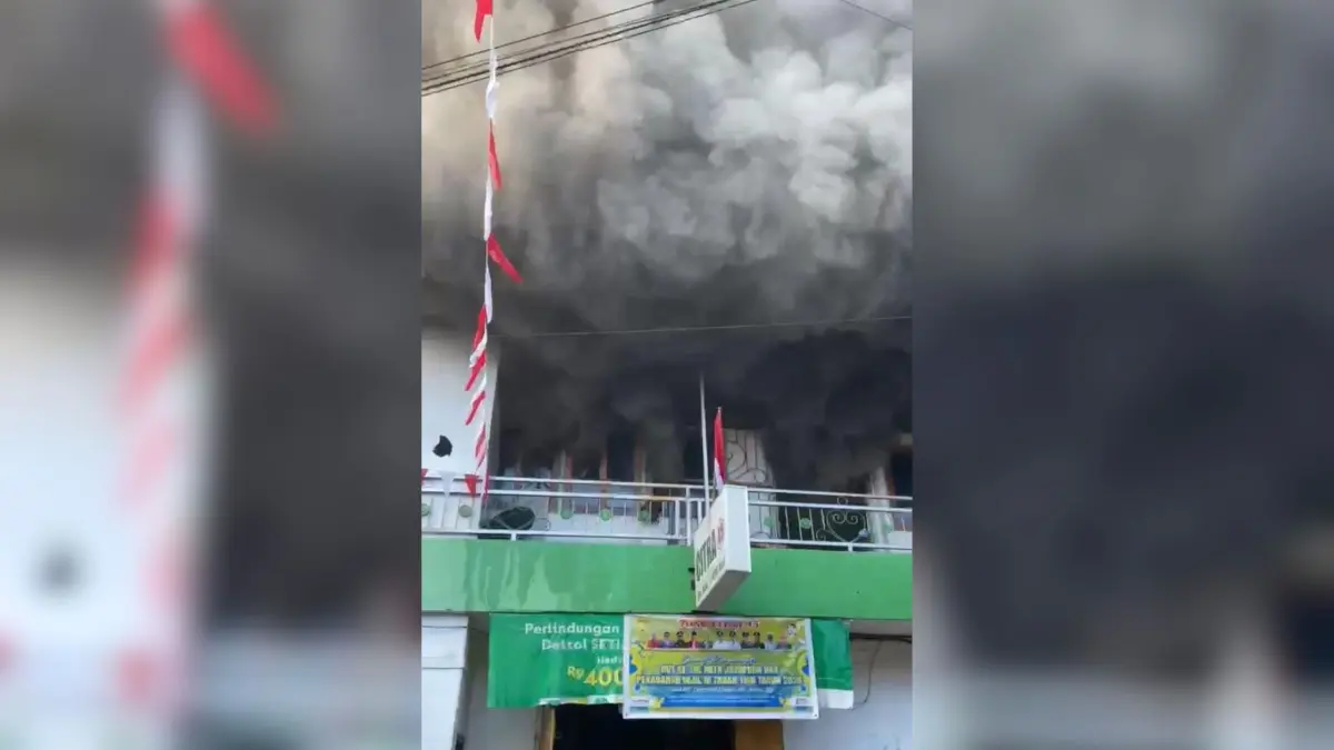 Rumah sekaligus Kios Citra di Apo Kali, Kelurahan Bhayangkara, Distrik Jayapura Utara, Kota Jayapura, Nyaris terbakar, Rabu (5/8/2026) (CEPOSONLINE.COM/KAREL)