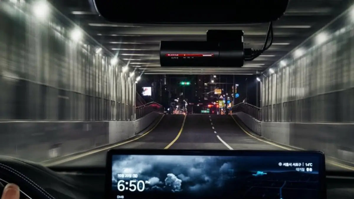 Dashcam BalckVue yang mengadopsi teknologi AI di Elite 10-2CH. (Ceposnline.com/ANTARA/HO-Blacvue)