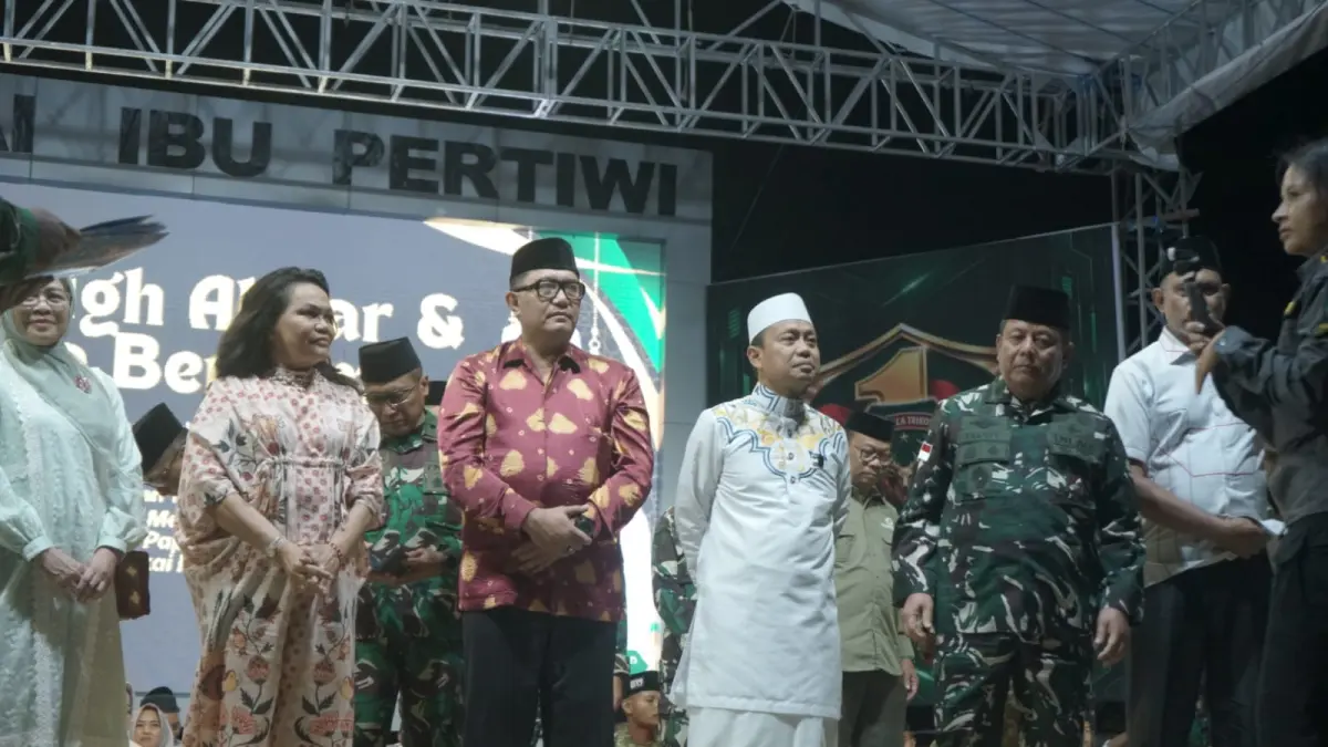 Tabliq akbar yang dilakukan Kodam XXIV/Mandala Trikora dengan menghadirkan Ustadz kondang dari Sulawesi &nbsp;Selatan, Das
