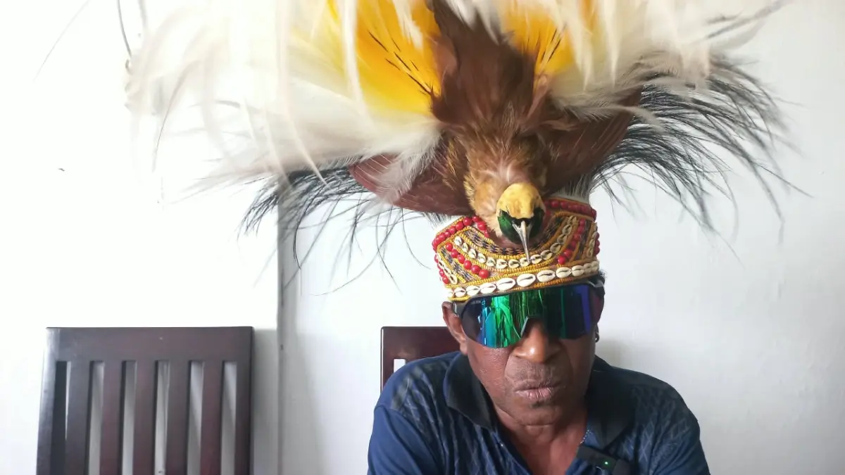 Ketua Dewan Adat Kabupaten (DAK) Keerom, Jack Mekawa. (CEPOSONLINE.COM/ISTIMEWA).