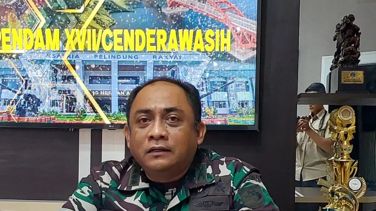 Kapendam XVII/Cenderawasih Kolonel Inf Tri Purwanto (CEPOSONLINE.COM/KAREL)&nbsp;