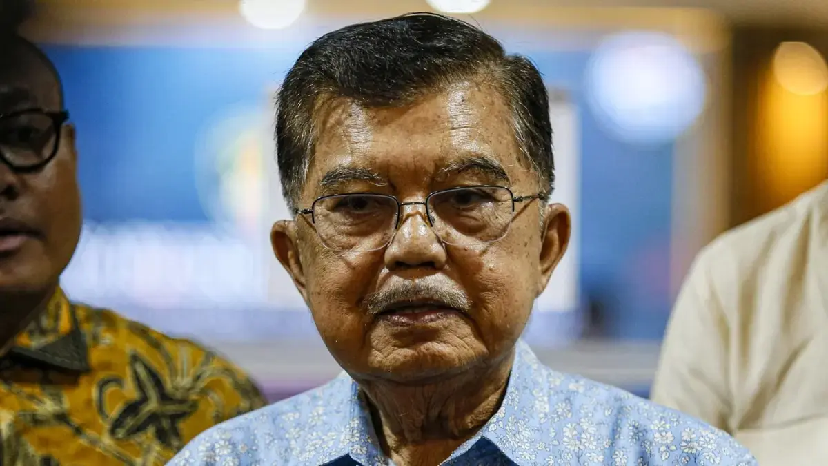Wakil Presiden RI ke-10 dan ke-12 Jusuf Kalla (JK). (Salman Toyibi/Jawa Pos)