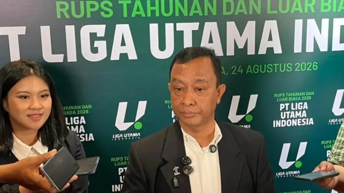 General Manager I.League Budiman Dalimunthe. (Andika Rachmansyah/JawaPos.com)