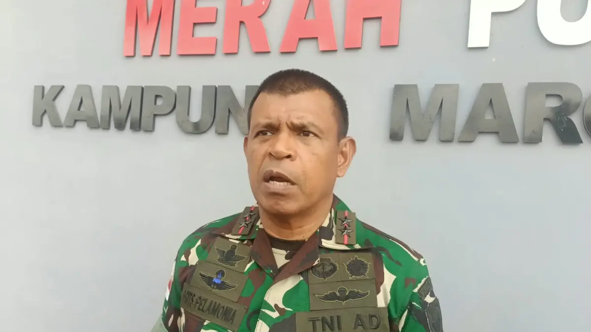 Mayjen TNI Frits Wilem Rizard Pelamonia.(CEPOSONLINE.COM/SULO)&nbsp;