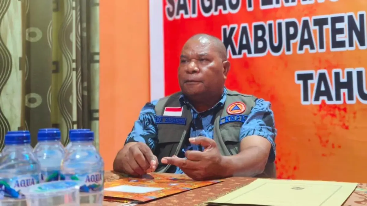 Ketua Satgas Karhutla, Lot Yensenem
(Istimewa)