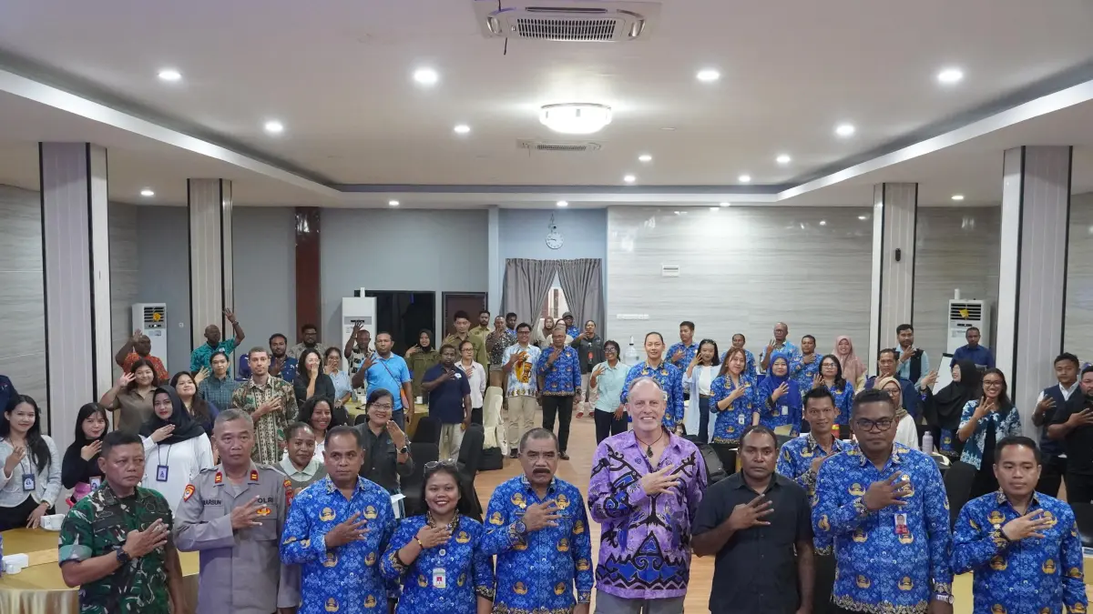 Lokakarya Pariwisata Berkelanjutan yang melibatkan pemerintah daerah, masyarakat adat, pengelola kawasan laut dan darat, mitra pembangunan, akademisi, pelaku usaha serta asosiasi pariwisata. (CEPOSONLINE/FAUZIA) 