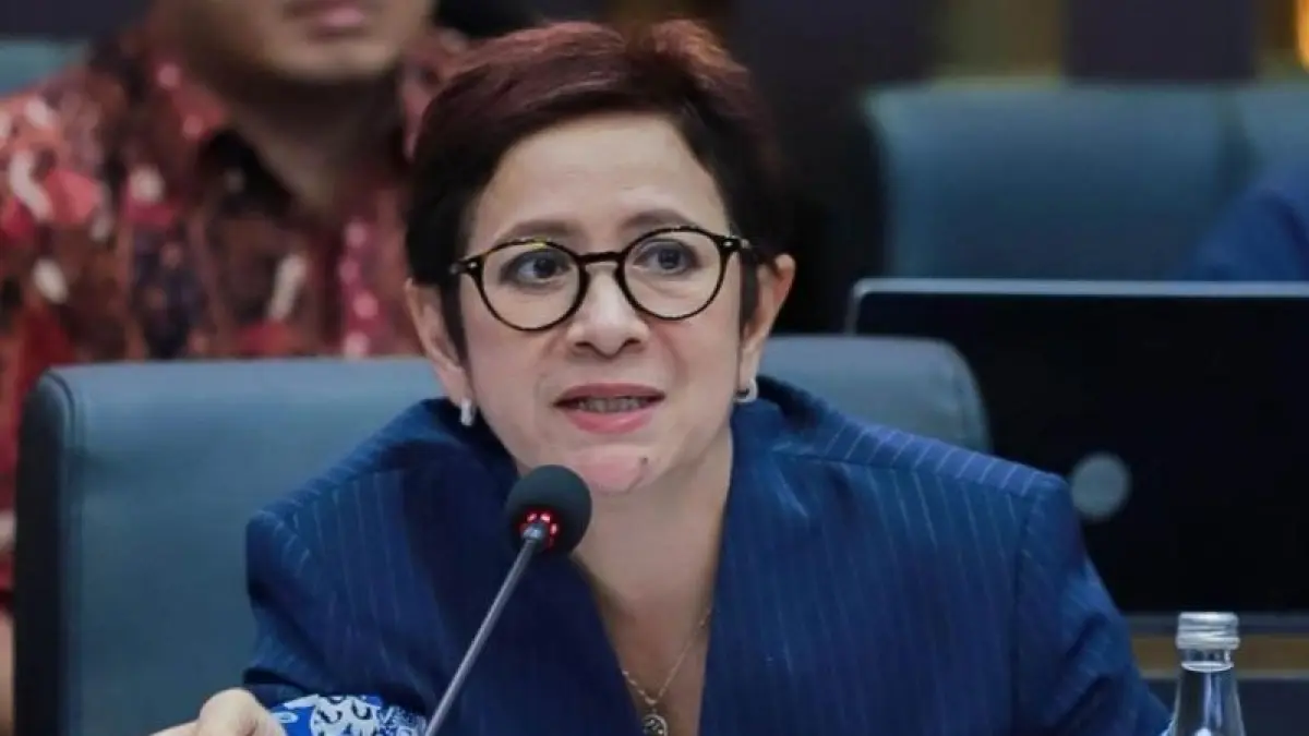 Anggota Komisi I DPR RI Nurul Arifin di kompleks parlemen, Jakarta.&nbsp;
(Ceposonline.com/ANTARA/HO-DPR)